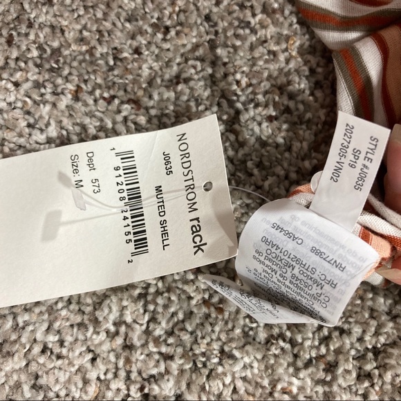 Madewell Whisper Crewneck Tee Cordoba Stripe - Picture 5 of 5